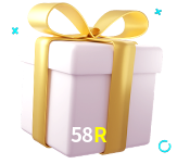 Receba seus bônus de boas-vindas no 58R