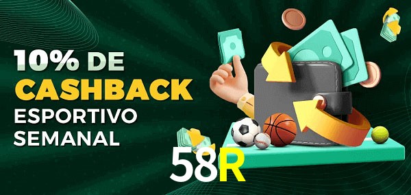 10% de bônus de cashback na 58R